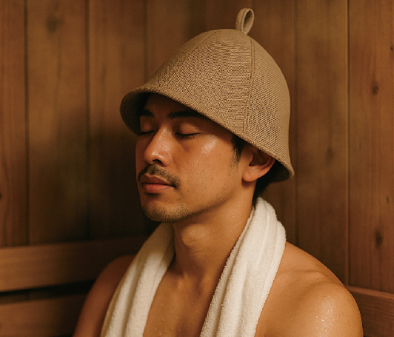 02サウナハット